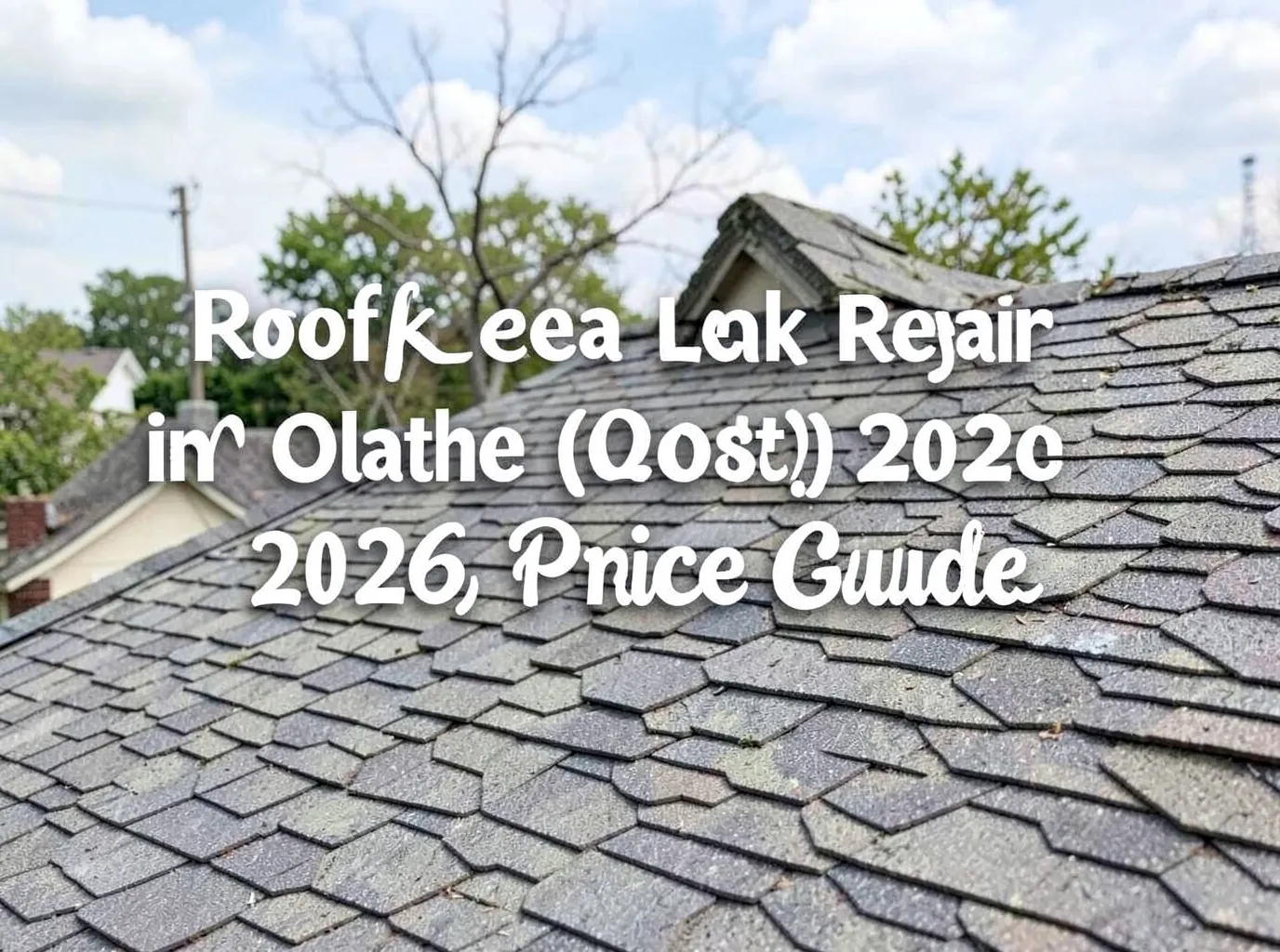 Roof Leak Repair Cost in Olathe (2026 Price Guide)