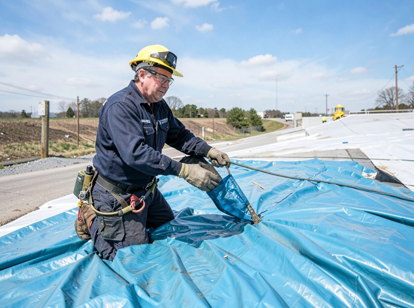 Emergency Roof Tarping in Olathe