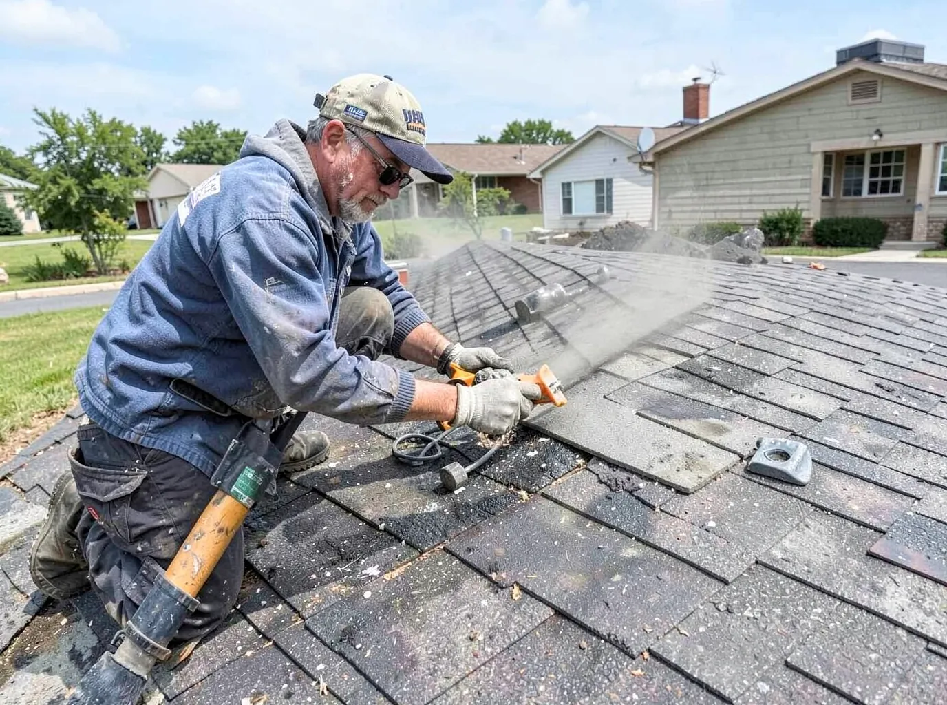 roof repair in De Soto, KS